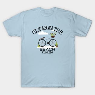 Clearwater Beach Bicycle T-Shirt